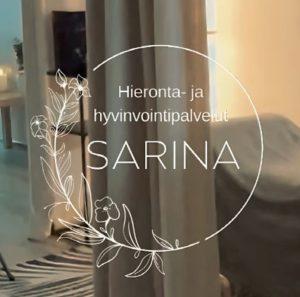 Hieronta- ja hyvinvointipalvelut Sarina logo