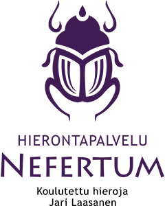 Hierontapalvelu Nefertum logo