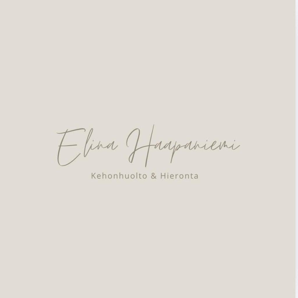 Kehonhuolto & Hieronta Elina Haapaniemi logo