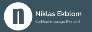 Koulutettu hieroja Niklas Ekblom logo